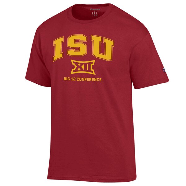 Champion ISU Big 12 Conference Cardinal Short Sleeve T-shirt vendor image